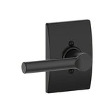 Schlage F170BRW622CEN matte black dummy door lever