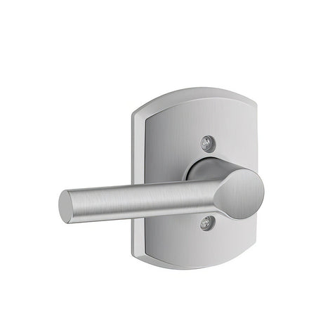 Schlage F170BRW626GRW satin chrome dummy door lever