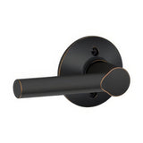 Schlage F170BRW716 aged bronze dummy door lever