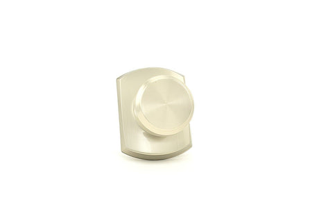 Schlage F170BWE619GRW satin nickel dummy door knob