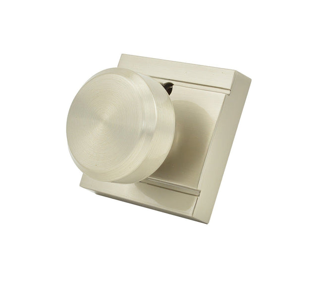 Schlage F170BWE619ULD satin nickel dummy door knob