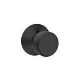 Schlage F170BWE622 matte black dummy door knob