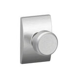 Schlage F170BWE626CEN satin chrome dummy door knob