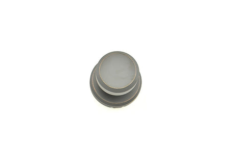 Schlage F170BWE716GSN aged bronze dummy door knob