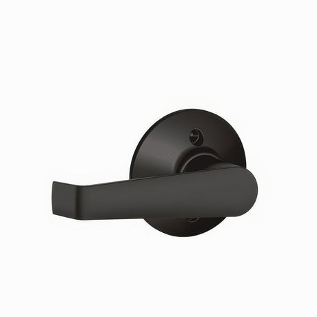 Schlage F170ELA622 matte black dummy door lever
