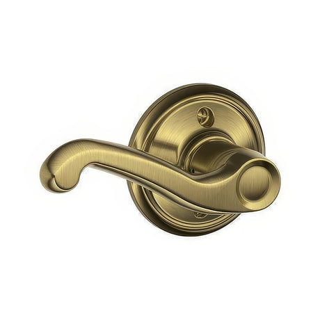 Schlage F170FLA609LH antique brass dummy door lever