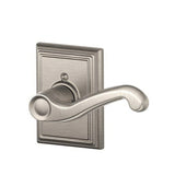 Schlage F170FLA619ADDRH satin nickel dummy door lever