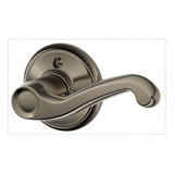 Schlage F170-FLA-RH F-Series Flair Single Right Hand Dummy Door Lever