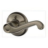 Schlage F170-FLA-RH F-Series Flair Single Right Hand Dummy Door Lever