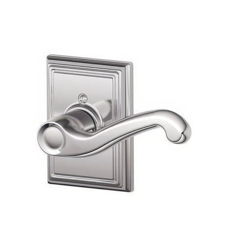 Schlage F170FLA625ADDRH polished chrome dummy door lever