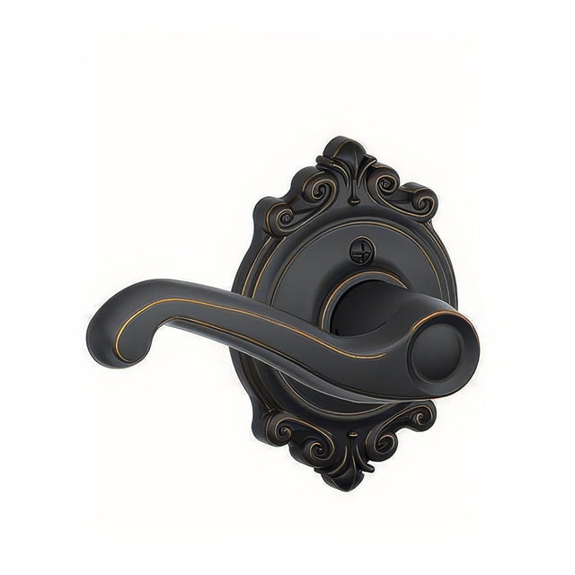 Schlage F170FLA716BRKLH aged bronze dummy door lever