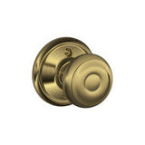 Schlage F170GEO609 antique brass dummy door knob
