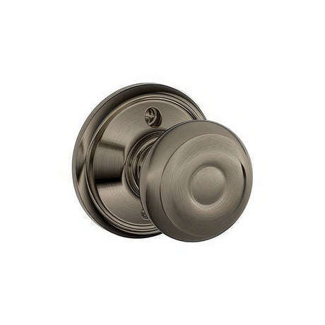 Schlage F170GEO620 antique pewter dummy door knob