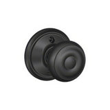 Schlage F170GEO622 matte black dummy door knob
