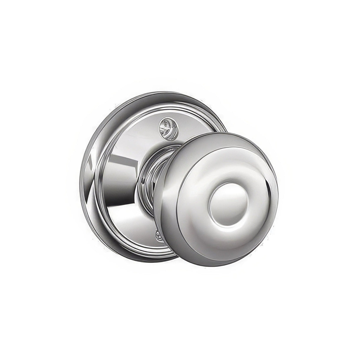 Schlage F170GEO625 polished chrome dummy door knob
