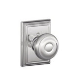 Schlage F170GEO625ADD polished chrome dummy door knob