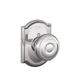 Schlage F170GEO625CAM polished chrome dummy door knob