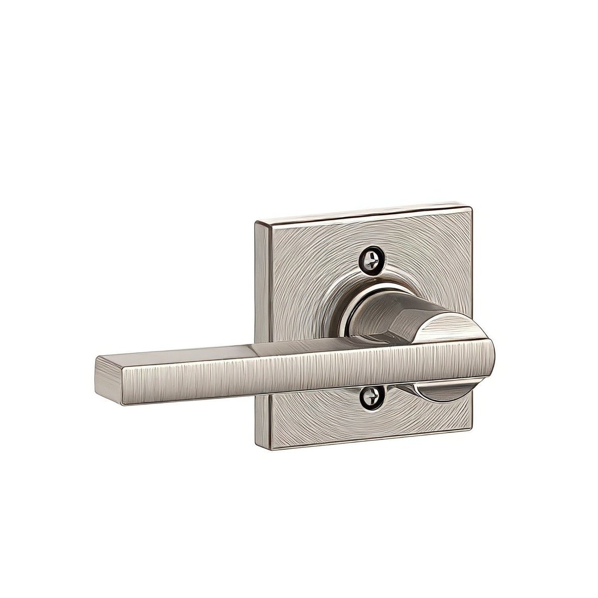 Schlage F170LAT619COL satin nickel dummy door lever