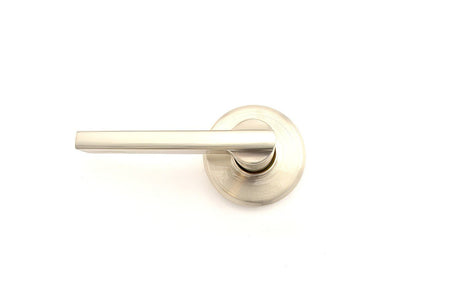 Schlage F170LAT619GSN satin nickel dummy door lever