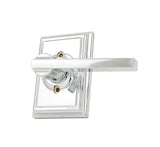 Schlage F170LAT625ADD bright chrome dummy door lever