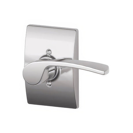Schlage F170MER625CENRH polished chrome dummy door lever