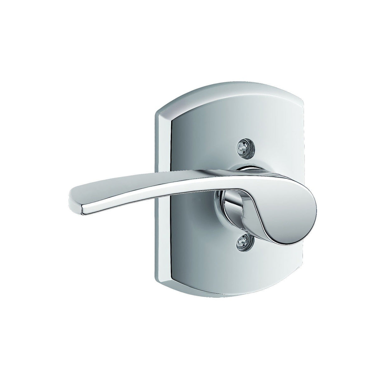 Schlage F170MER625GRWRH bright chrome dummy door lever