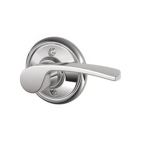 Schlage F170MER625RH polished chrome dummy door lever