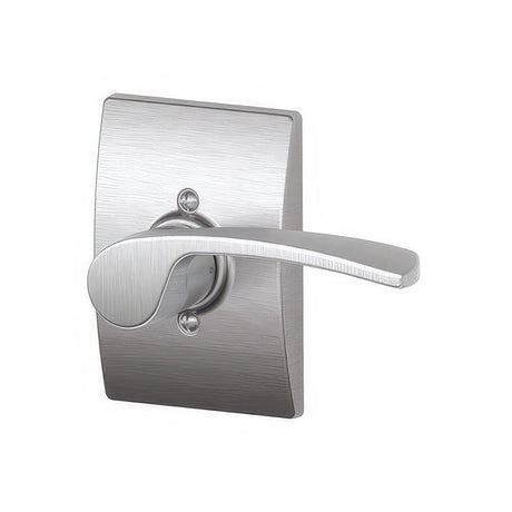 Schlage F170MER626CENRH satin chrome dummy door lever