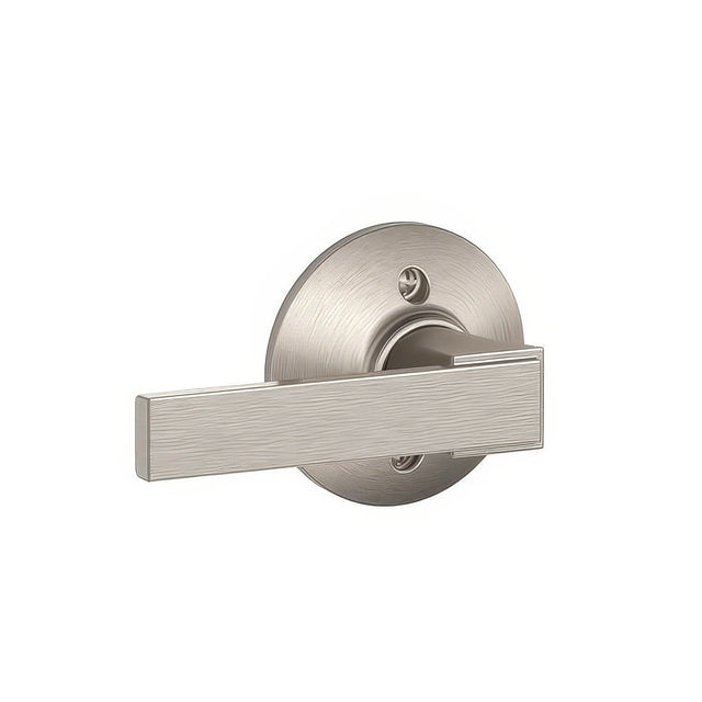 Schlage F170NBK619 satin nickel dummy door lever