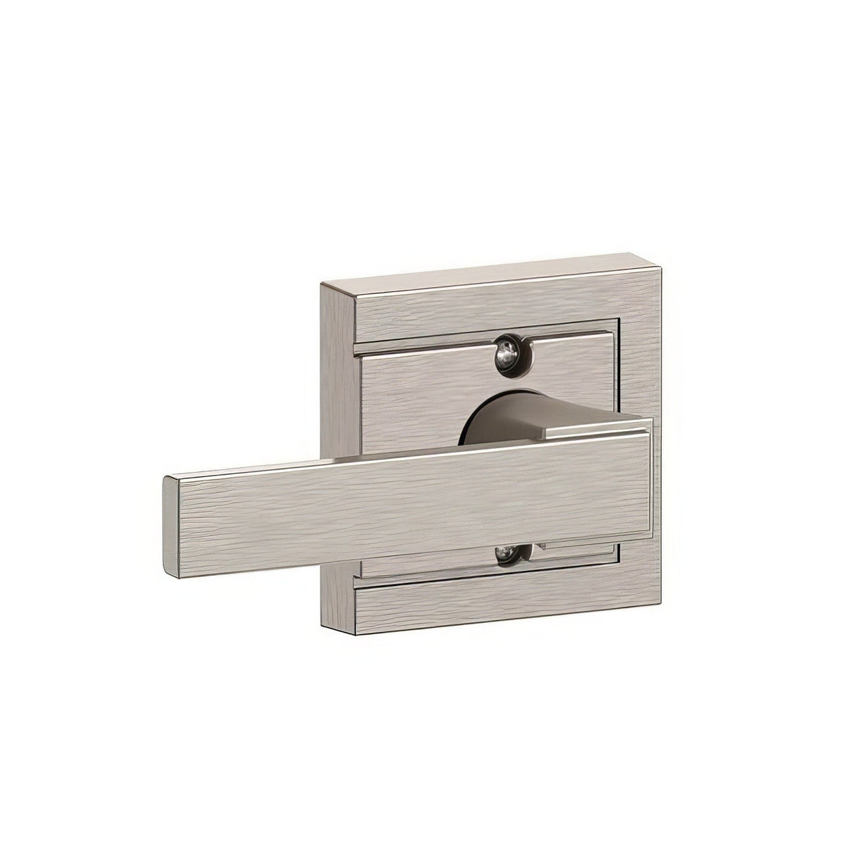Schlage F170NBK619ULD Northbrook with Upland Rose Dummy Door Lever Satin Nickel