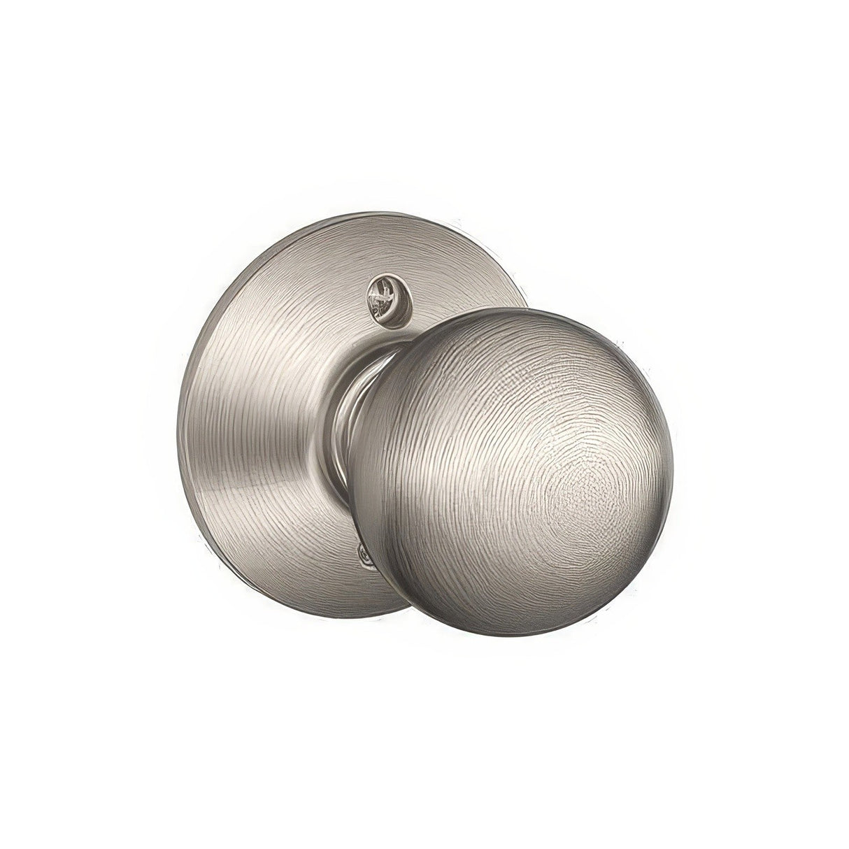 Schlage F170ORB619 satin nickel dummy door knob