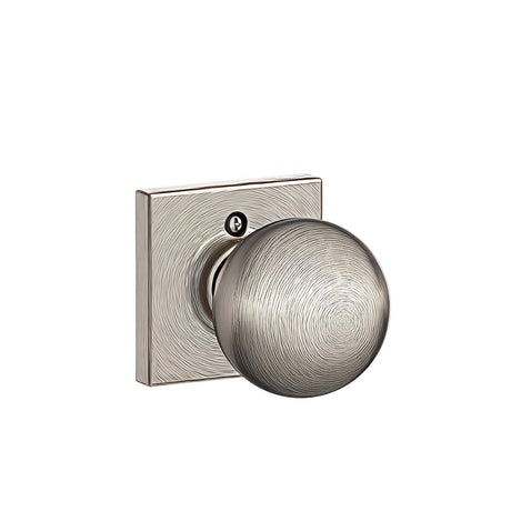 Schlage F170ORB619COL satin nickel dummy door knob