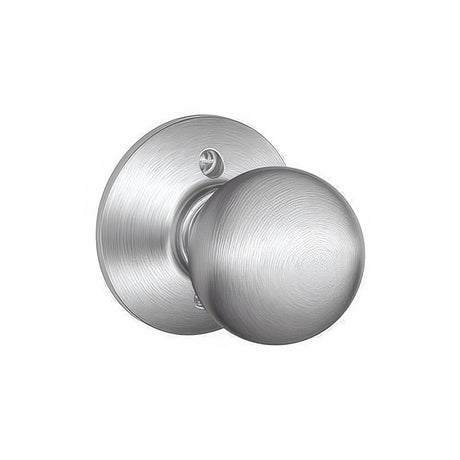Schlage F170ORB626 satin chrome dummy door knob
