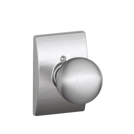 Schlage F170ORB626CEN satin chrome dummy door knob