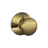 Schlage F170PLY609 antique brass dummy door knob