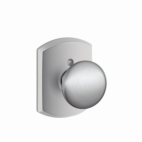 Schlage F170PLY626GRW bright chrome dummy door knob