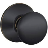 Schlage F170PLY716 aged bronze dummy door knob