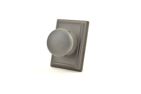 Schlage F170PLY716ADD aged bronze dummy door knob