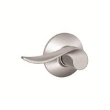 Schlage F170SAC626LH satin chrome dummy door lever