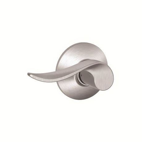 Schlage F170SAC626LH satin chrome dummy door lever