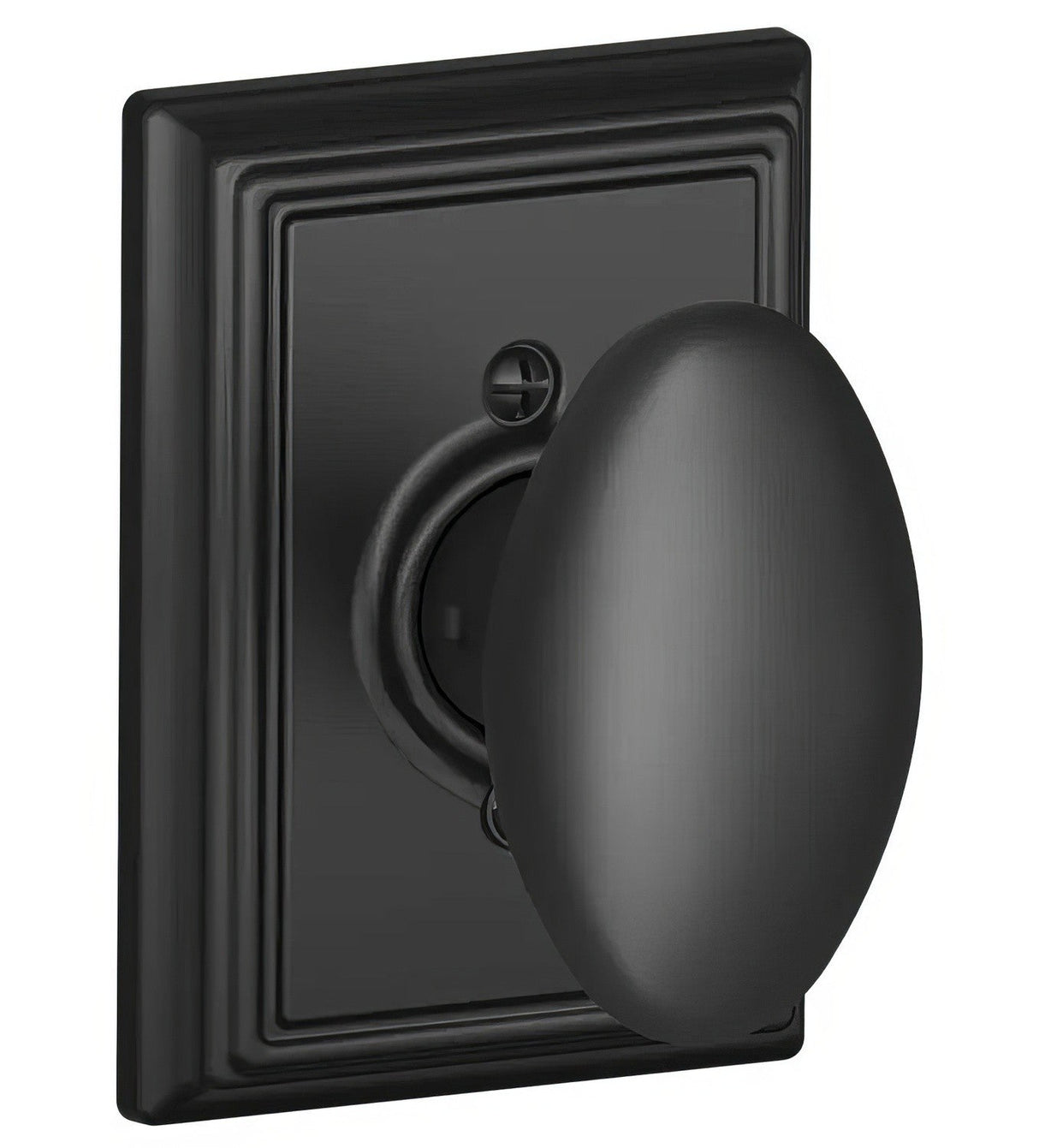 Schlage F170SIE622ADD matte black dummy door knob