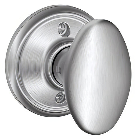 Schlage F170SIE626 satin chrome dummy door knob