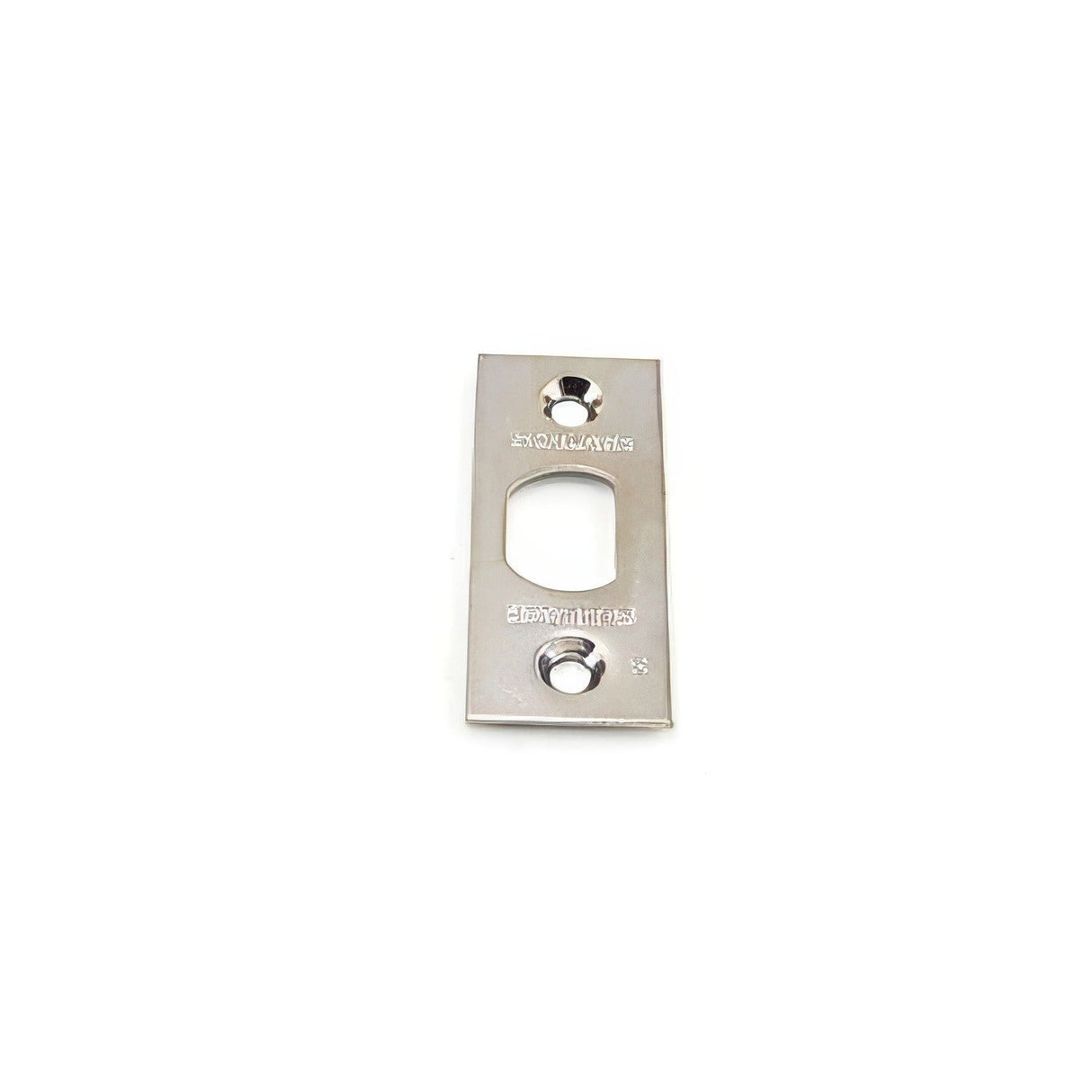 Schlage F206476651 polished chrome latch faceplate