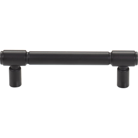 Top Knobs TK3112BLK Clarence 3 3/4" Center to Center Bar Pull Flat Black