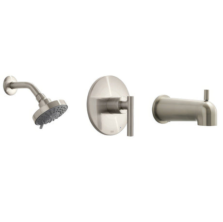 Better Home Products F39615SN satin nickel tub & shower faucet