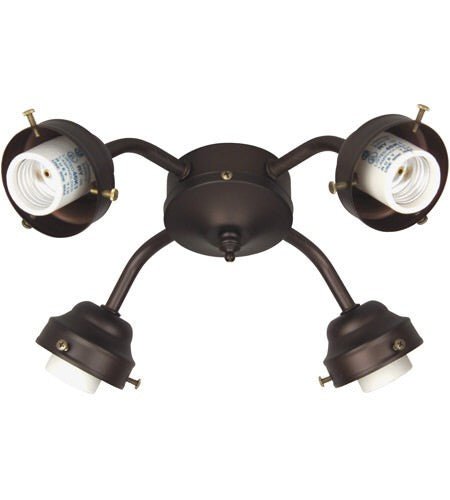 Craftmade F400-OB-LED-LED Universal 4 Light Fitter Oiled Bronze