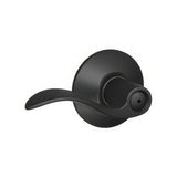 Schlage F40ACC622 matte black privacy door lever