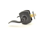 Schlage F40ACC622GRW matte black privacy door lever