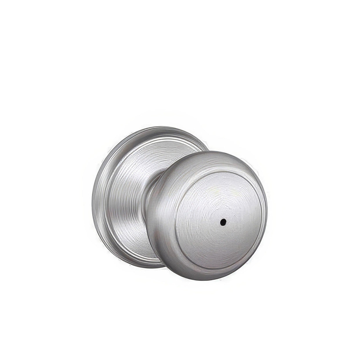 Schlage F40AND626 satin chrome privacy door knob