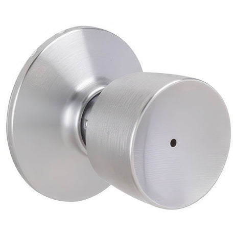 Schlage F40BEL626 satin chrome privacy door knob